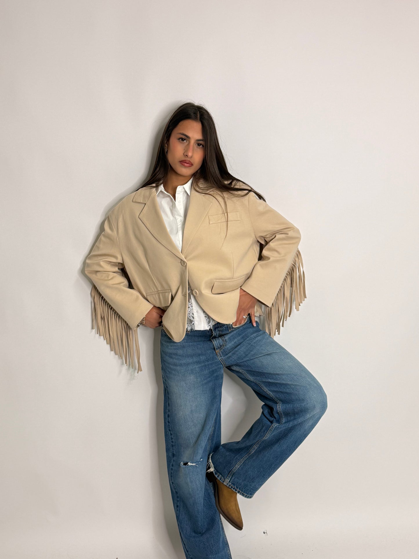 Giacca Frange Susy Mix