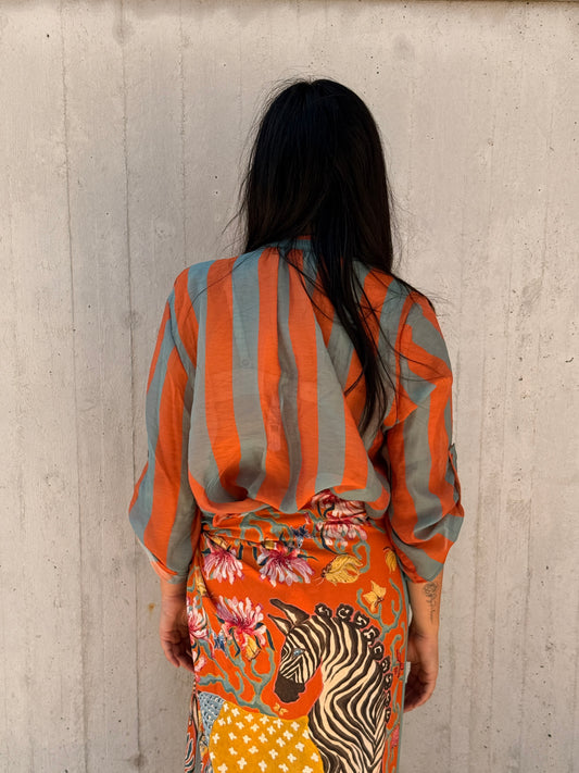 Camicia HaveOne The Island- Terracotta