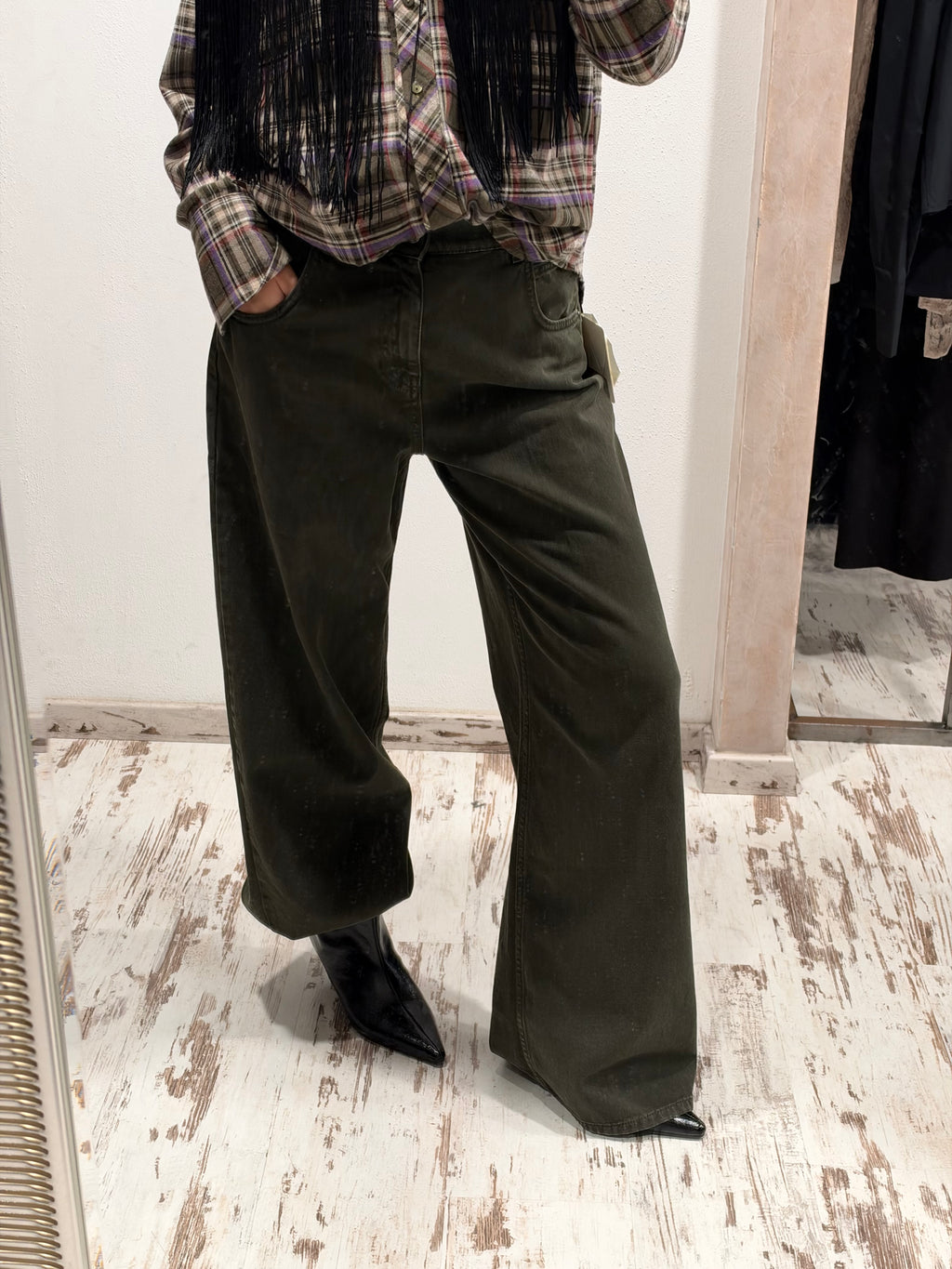 Jeans Mia Vicolo Verde Militare