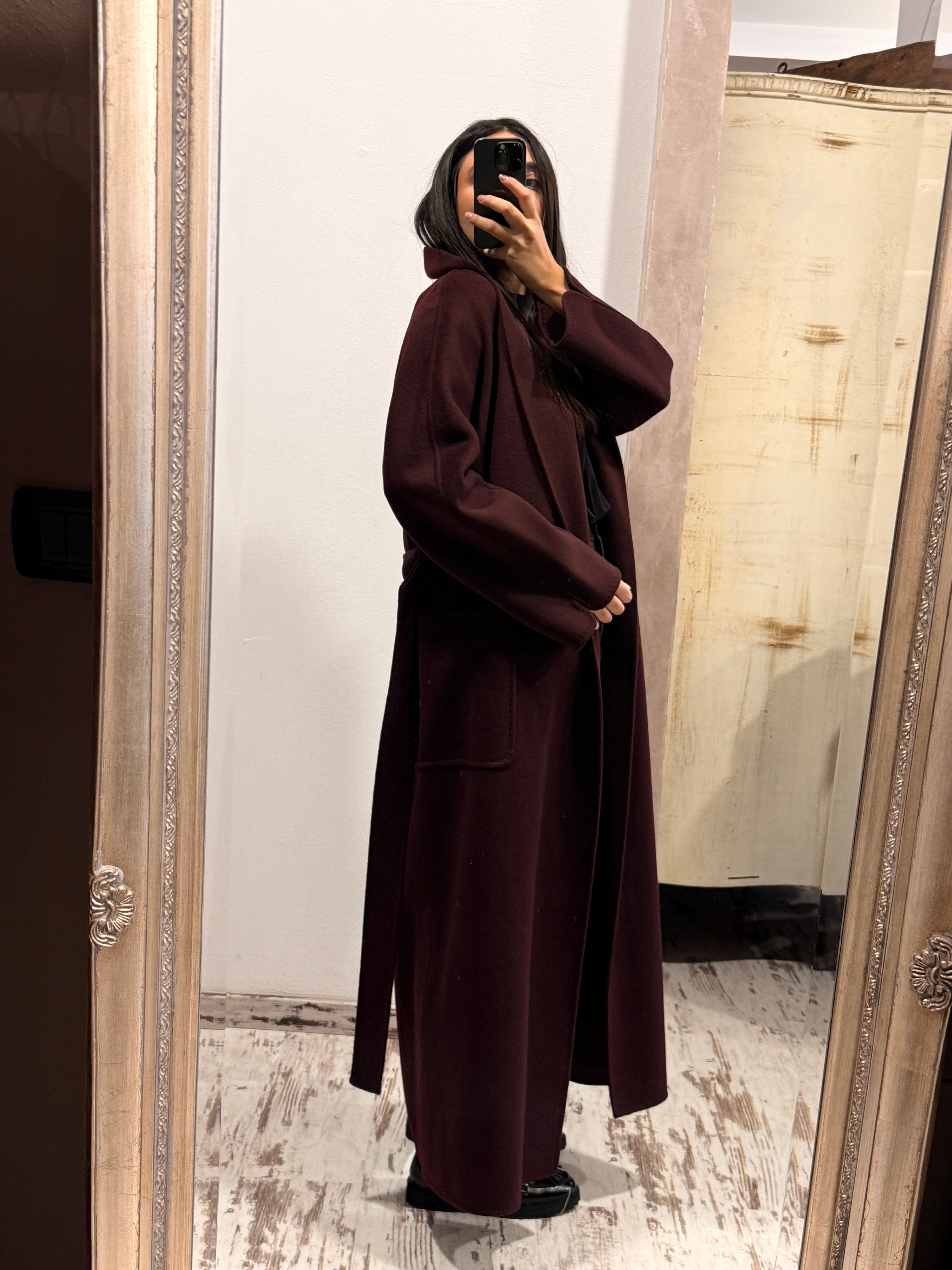 Cappotto Hand Made Vicolo Bordeaux