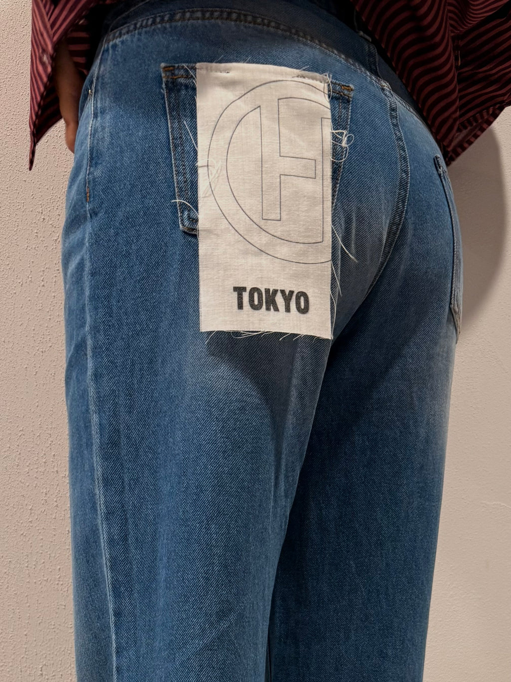 Jeans palazzo Tokyo denim HaveOne