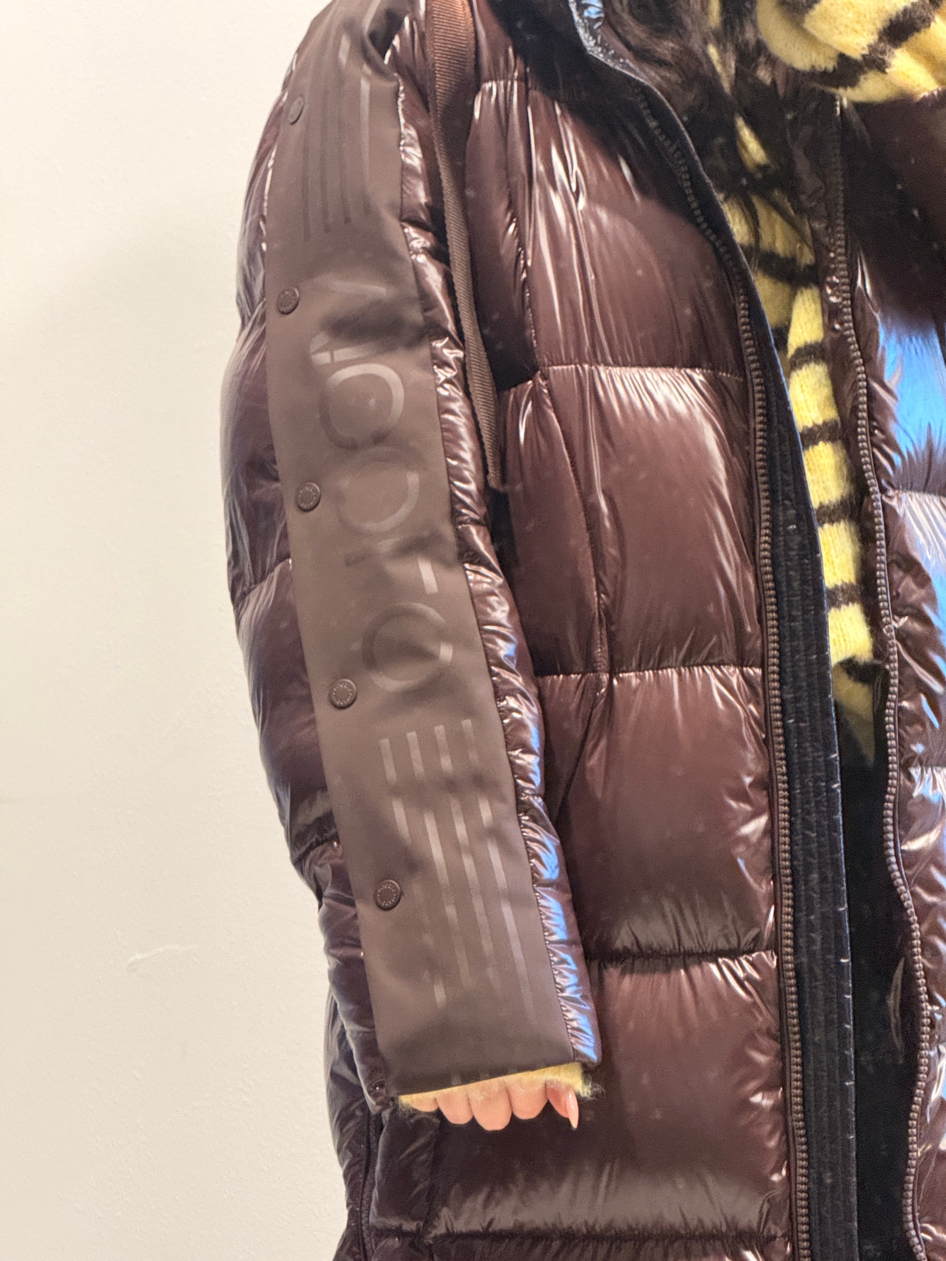 Piumino lungo imbottito Vicolo Moro