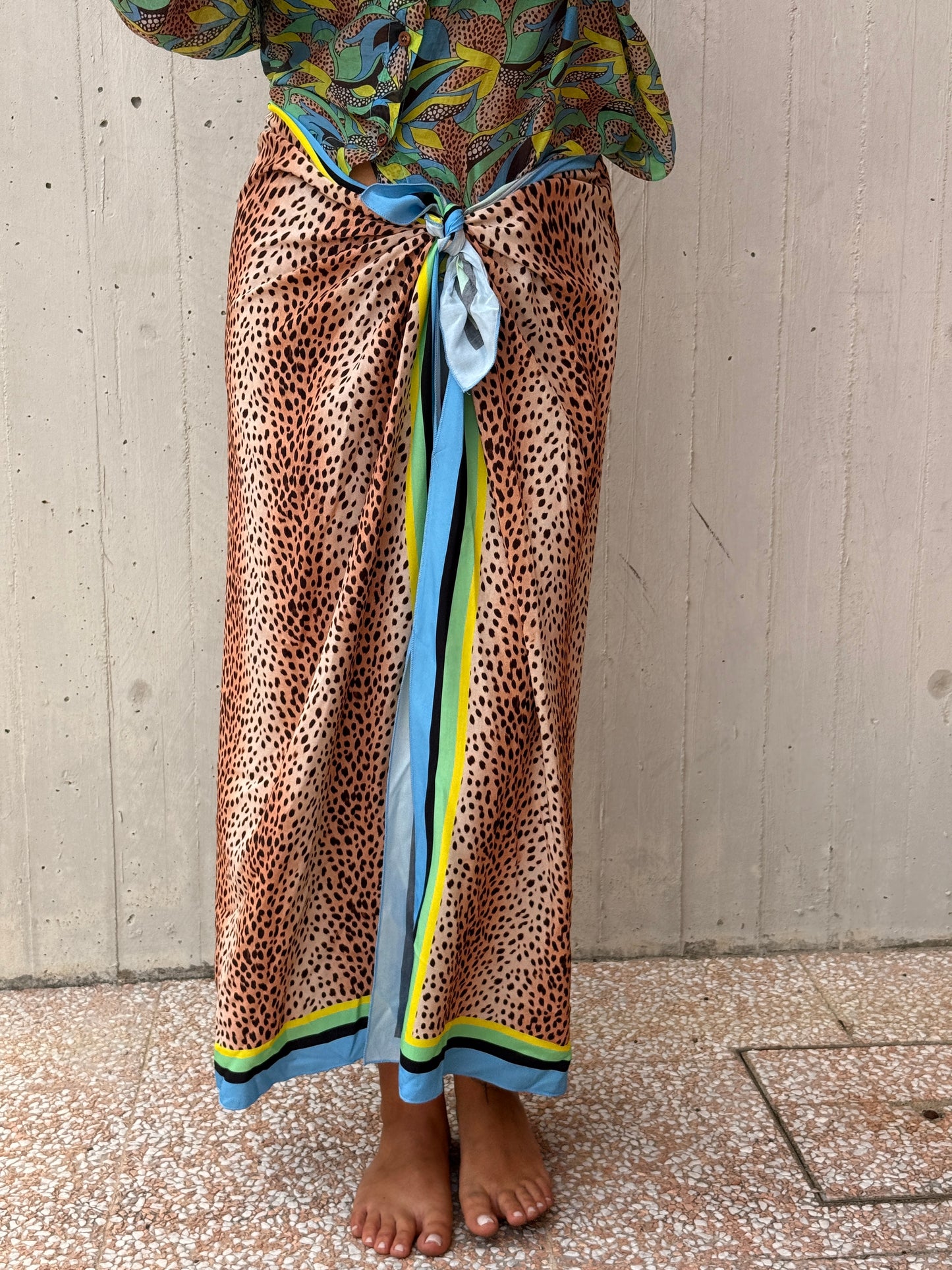 Gonna Pareo Lunga HaveOne The Island Leopardo