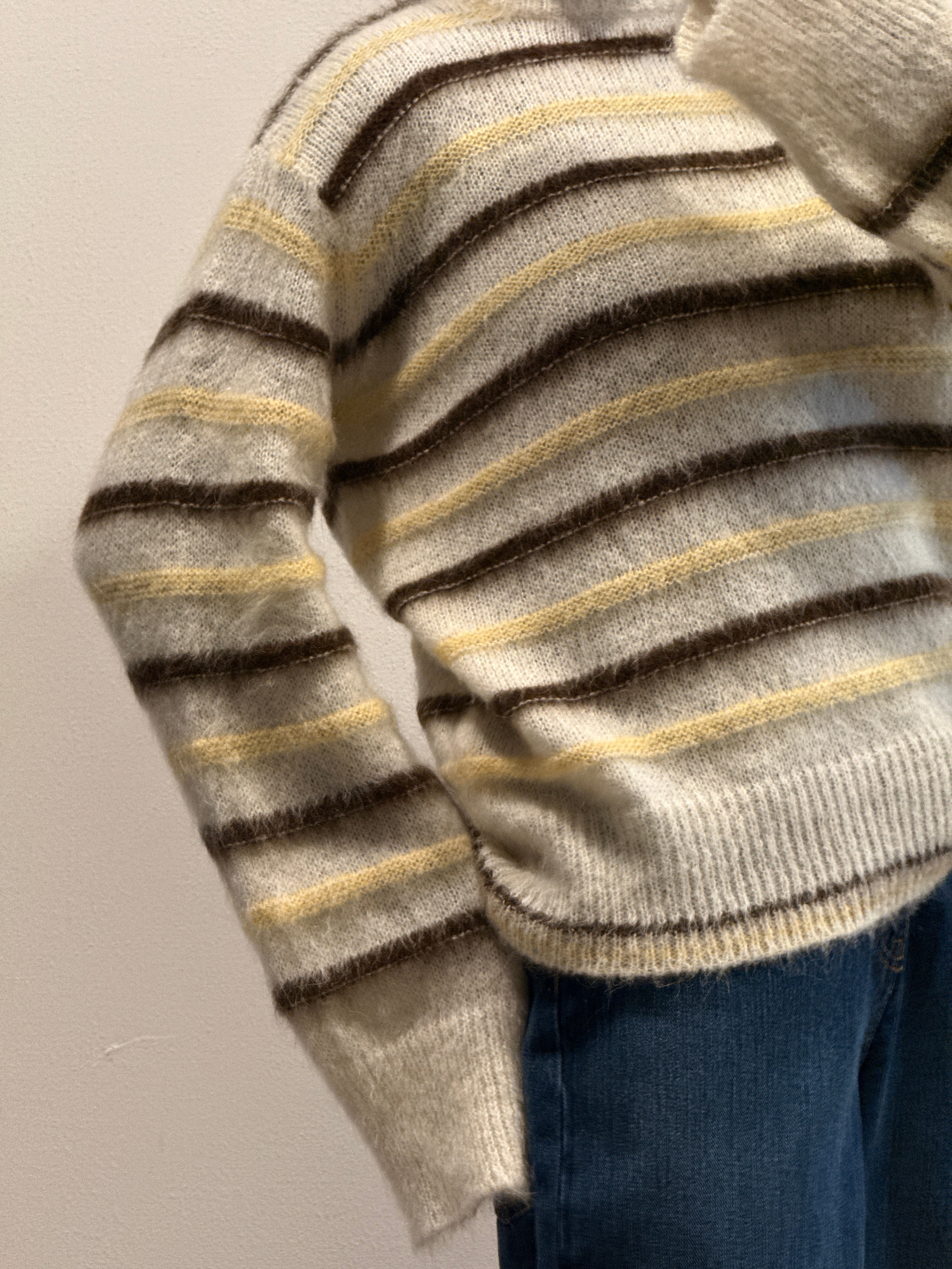 Vicolo – Pull riga mohair