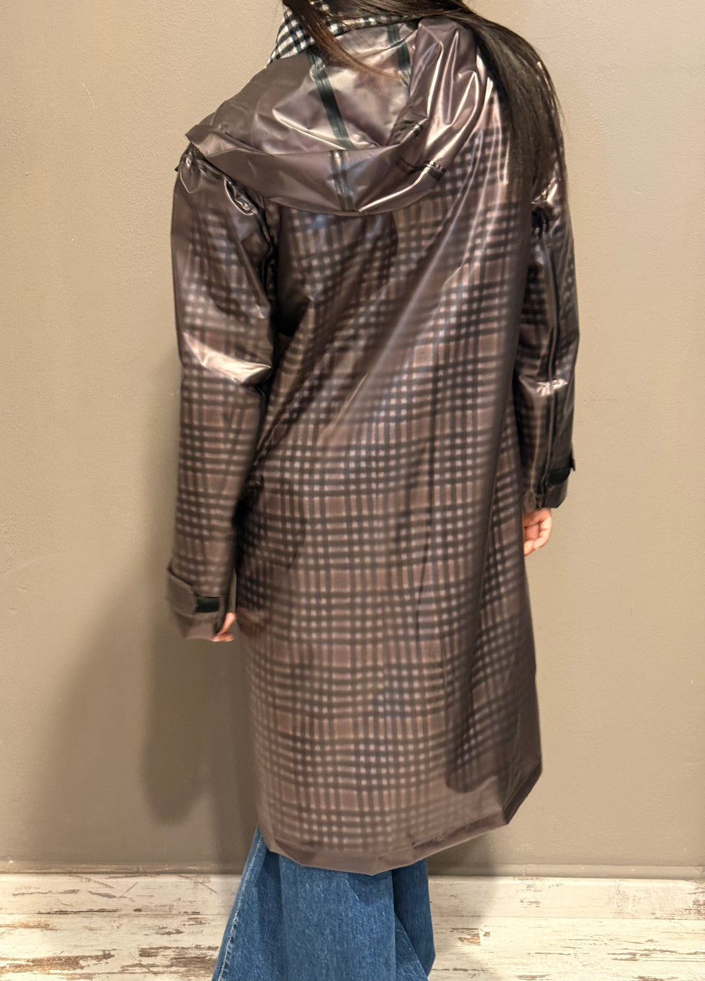 Cappotto 2 in 1 Vicolo Donna – Con Impermeabile Rimovibile a Quadri