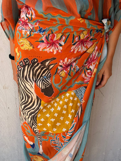 Gonna Pareo Lunga HaveOne The Island Zebra