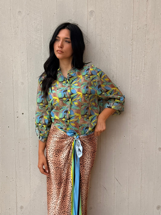 Camicia HaveOne The Island- Leopardo