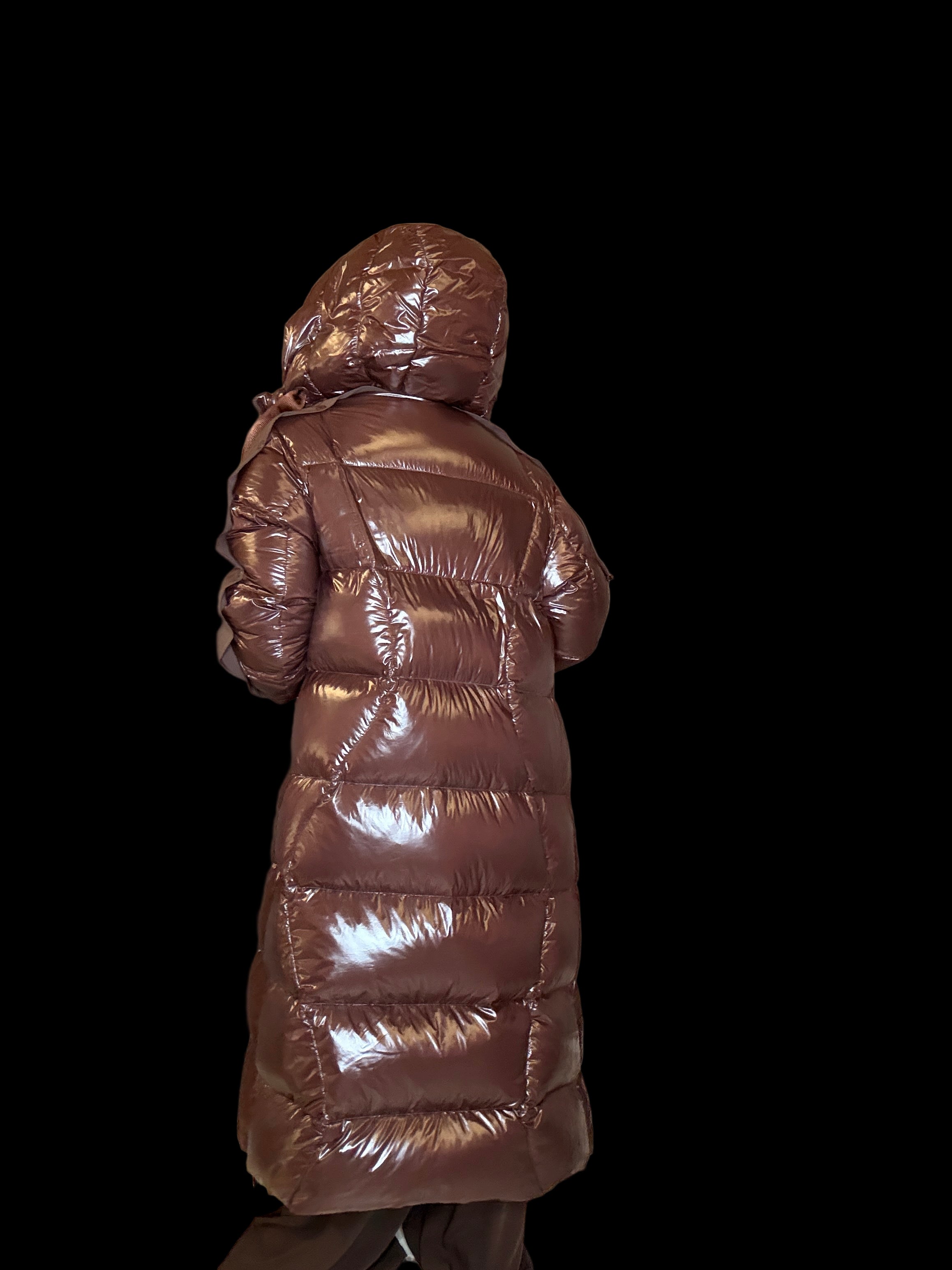 Piumino lungo imbottito Vicolo Moro