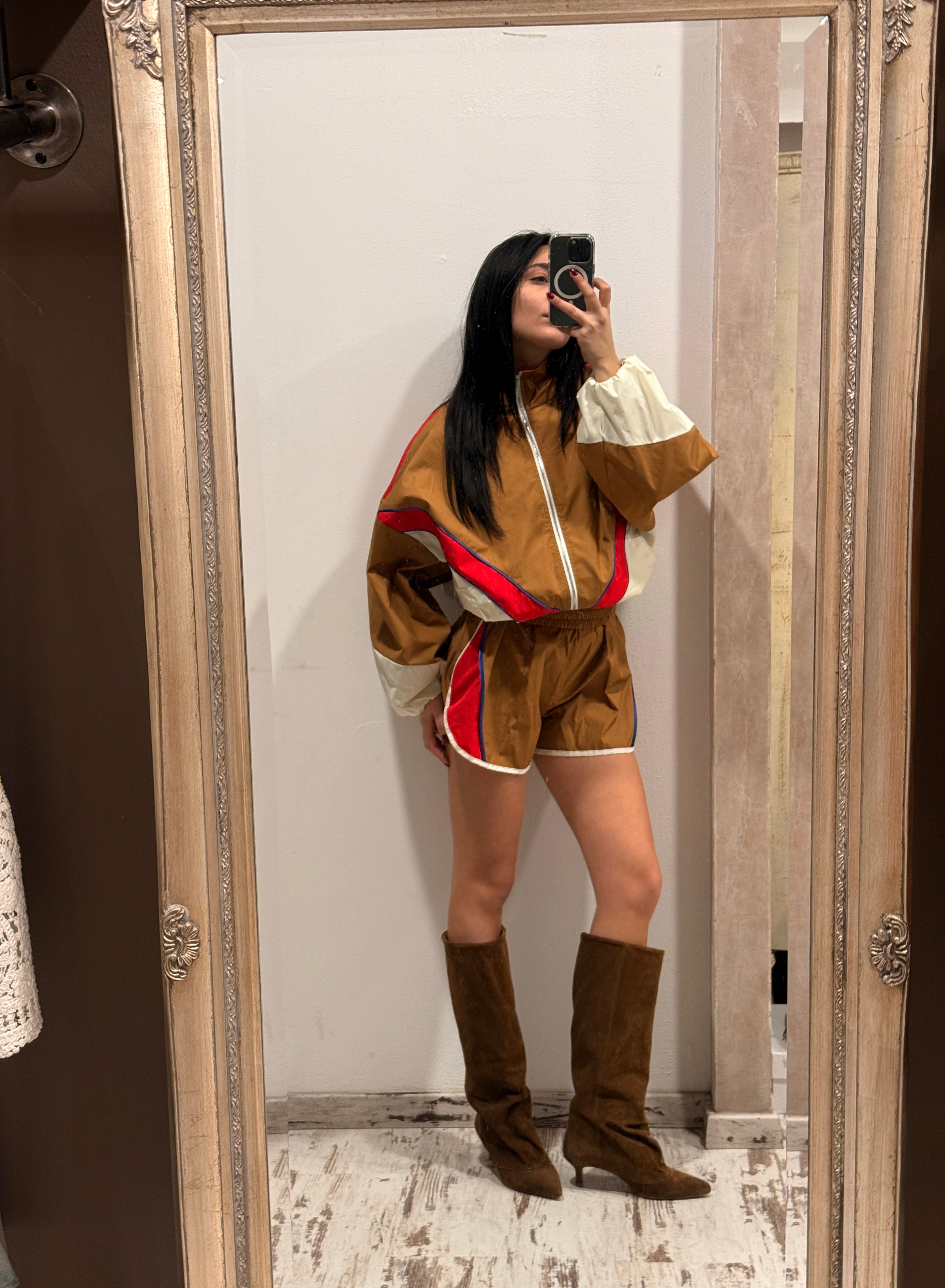 Bomber Con Elastico In Vita E Zip - Haveone