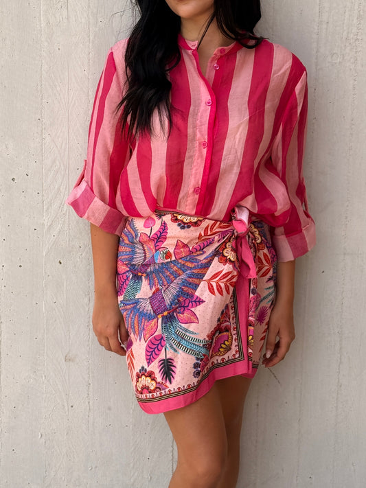 Camicia HaveOne The Island- Fuxia