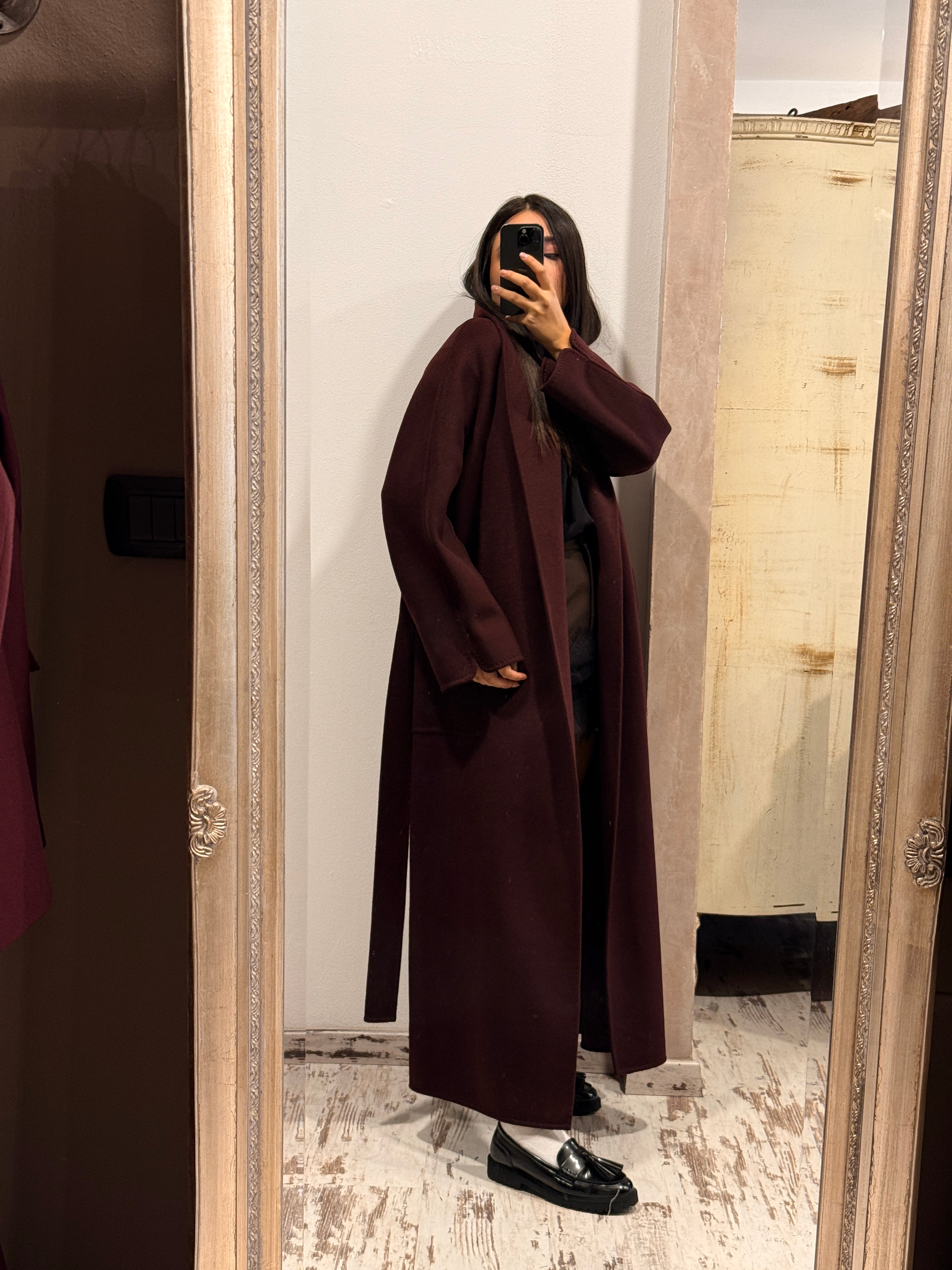 Cappotto Hand Made Vicolo Bordeaux