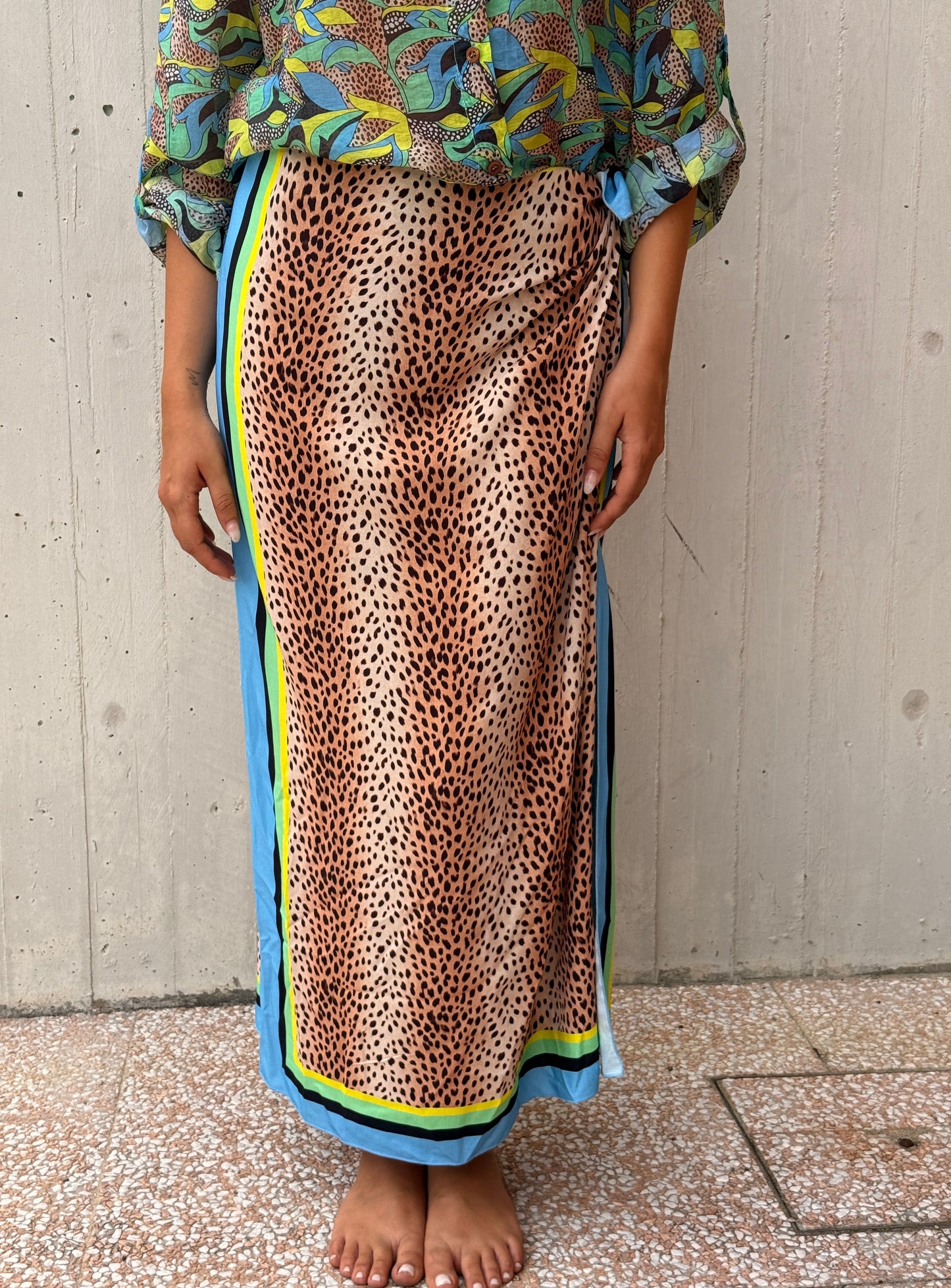 Gonna Pareo Lunga HaveOne The Island Leopardo