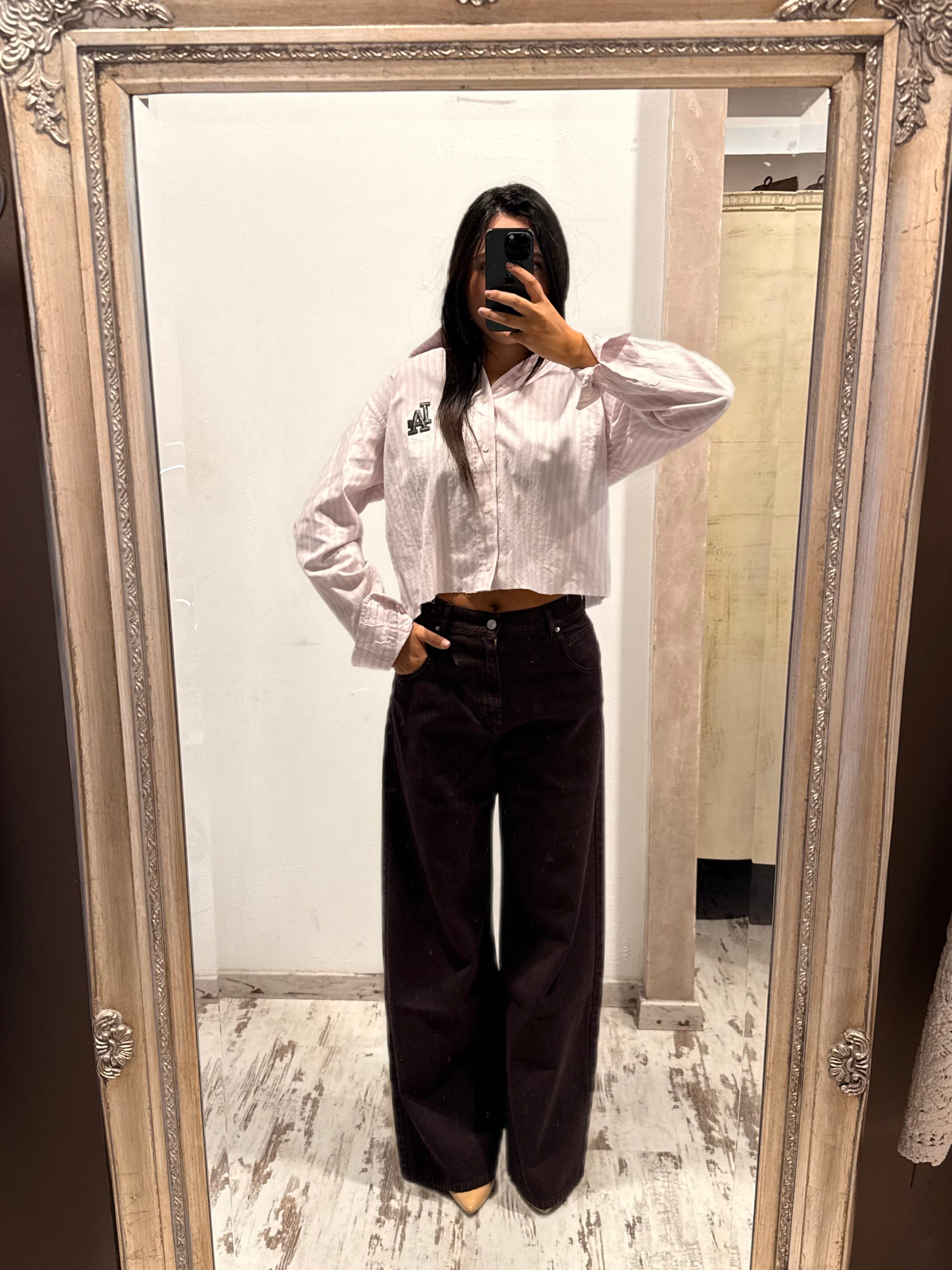 Jeans Mia prugna baggy fit - Vicolo