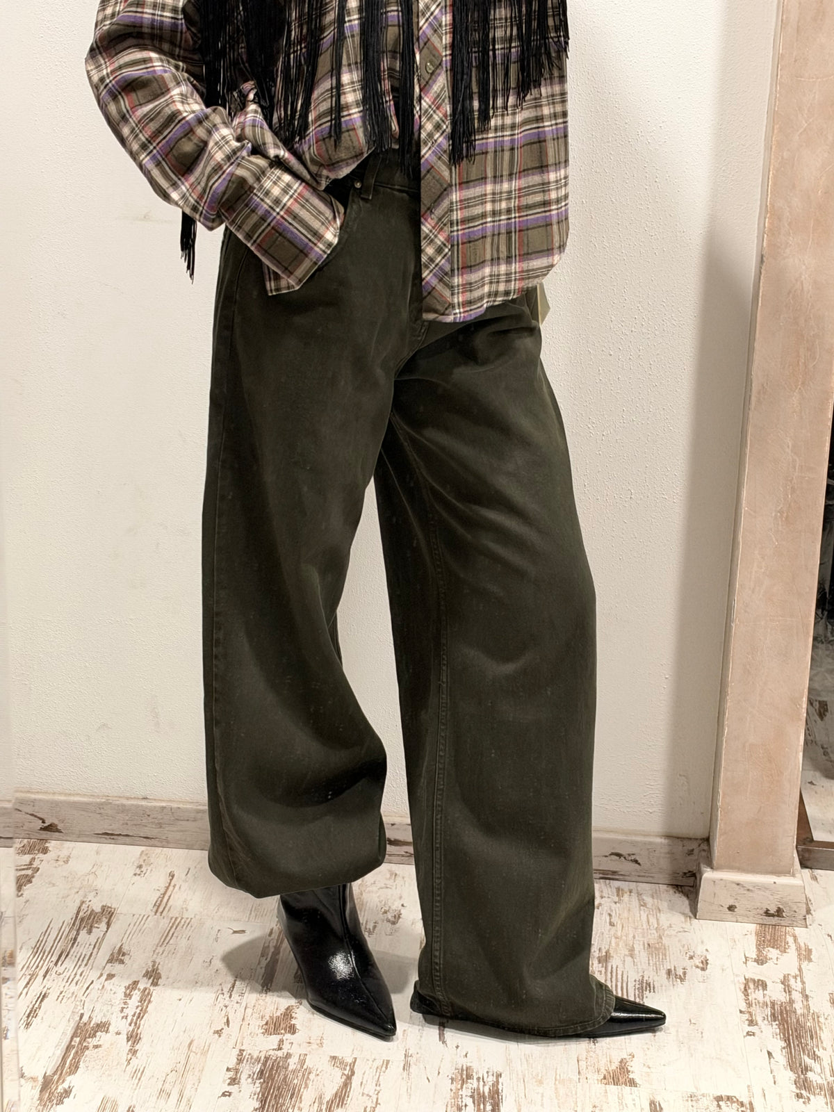 Jeans Mia Vicolo Verde Militare