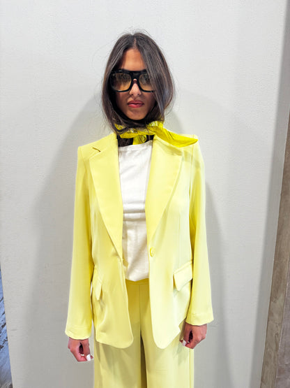 Completo giacca + pantalone Susy mix giallo