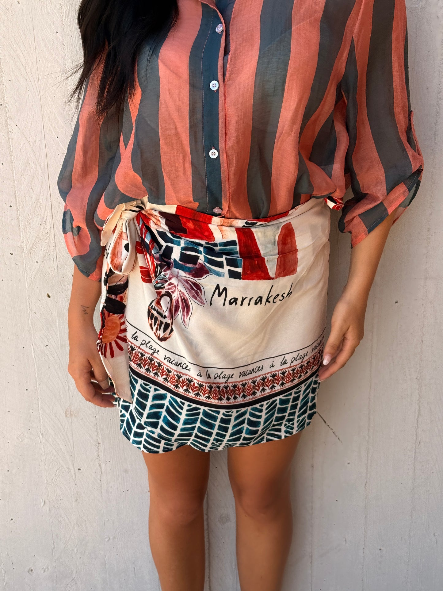 Camicia HaveOne The Island-Corallo