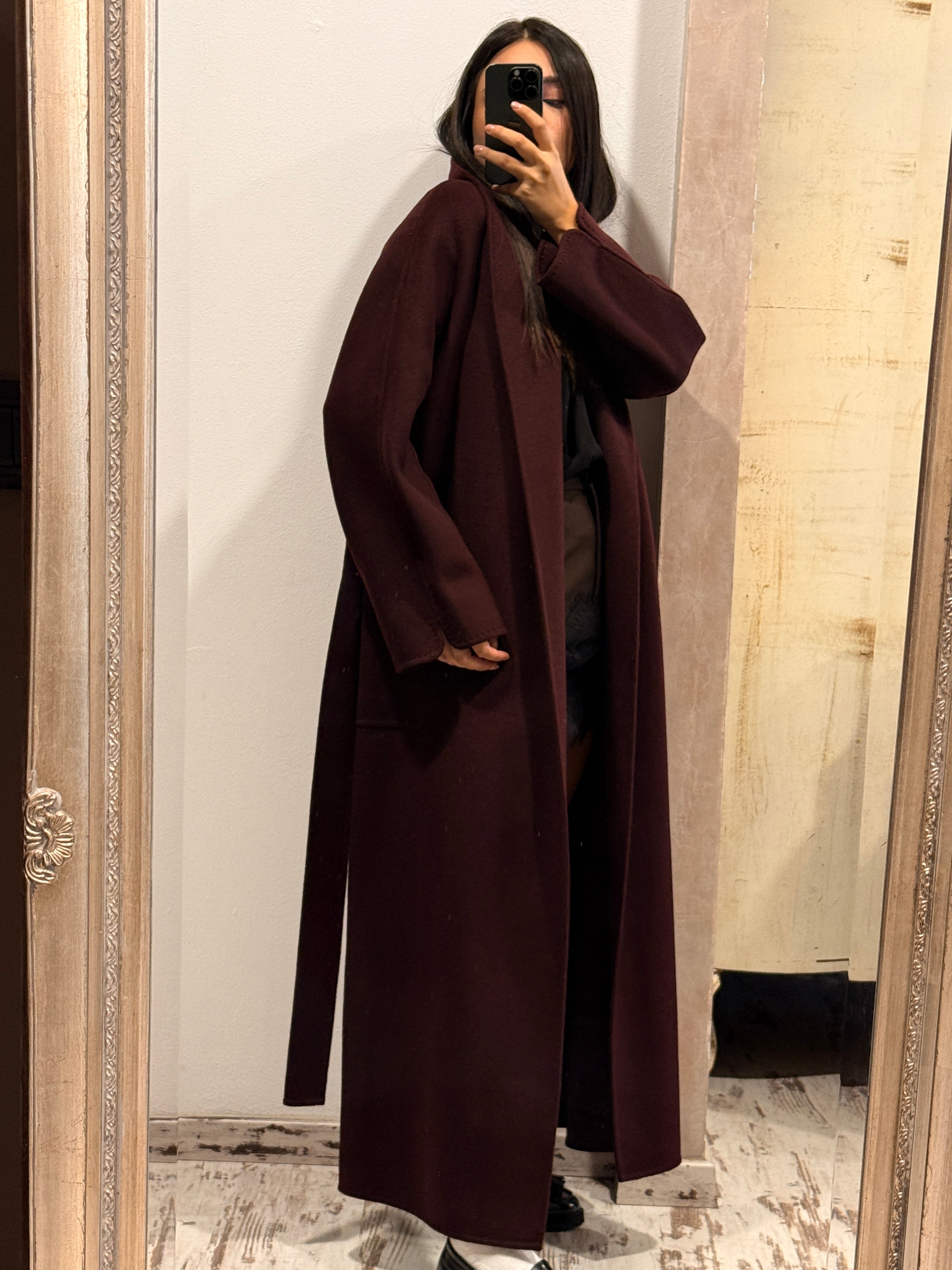 Cappotto Hand Made Vicolo Bordeaux