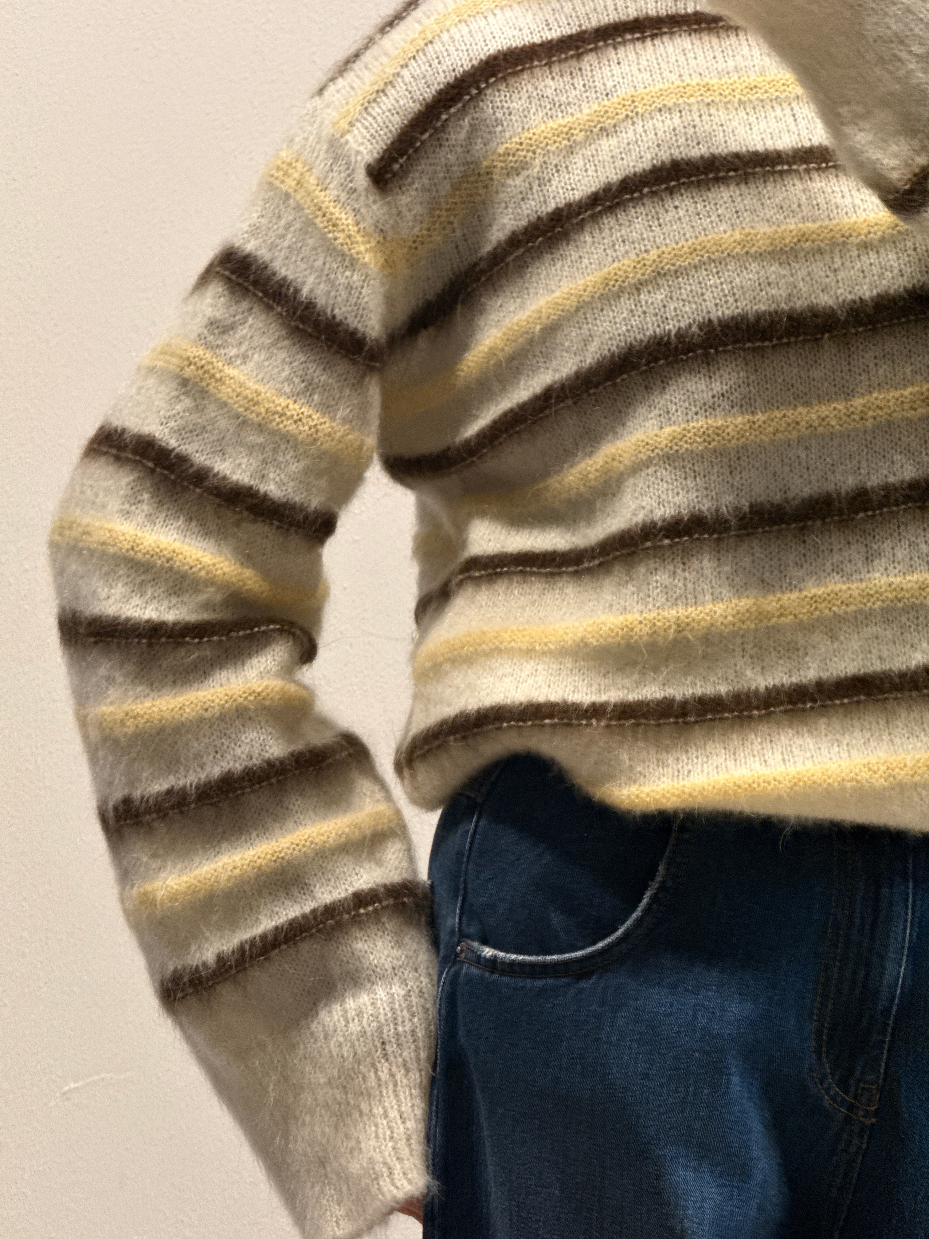 Vicolo – Pull riga mohair