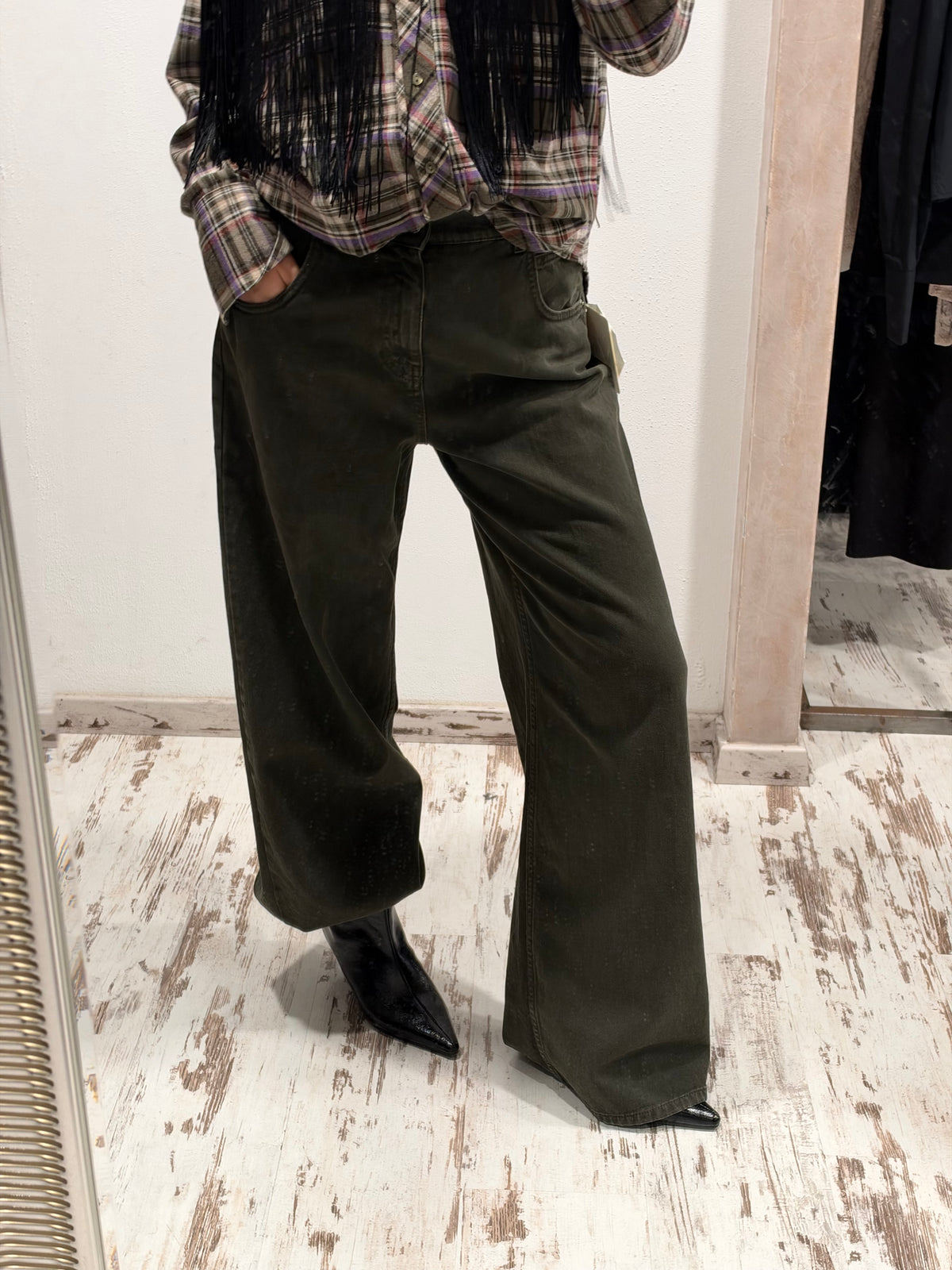 Jeans Mia Vicolo Verde Militare