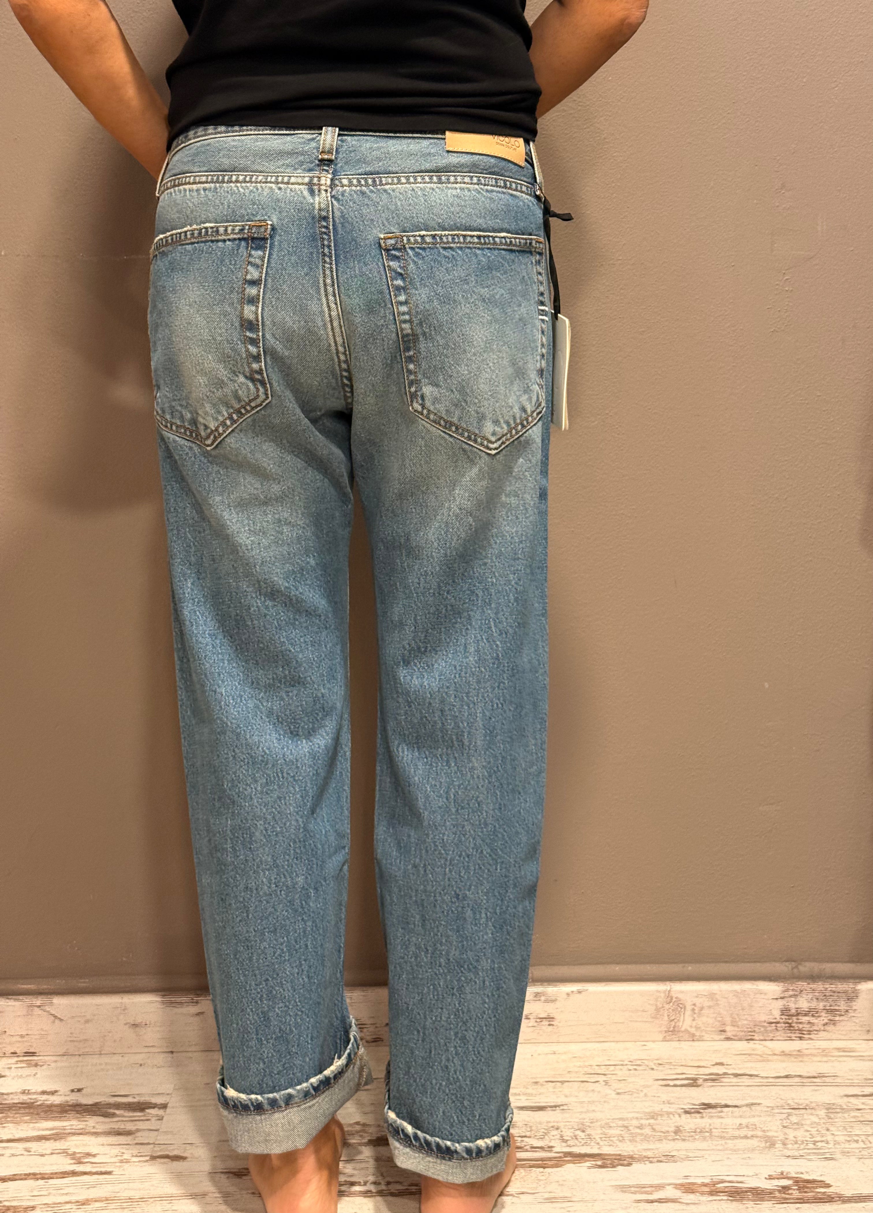 Jeans Zeke Vicolo Denim – Gamba Dritta