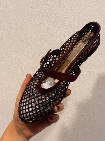 Ballerina Susy Bordeaux Glam dettaglio interno