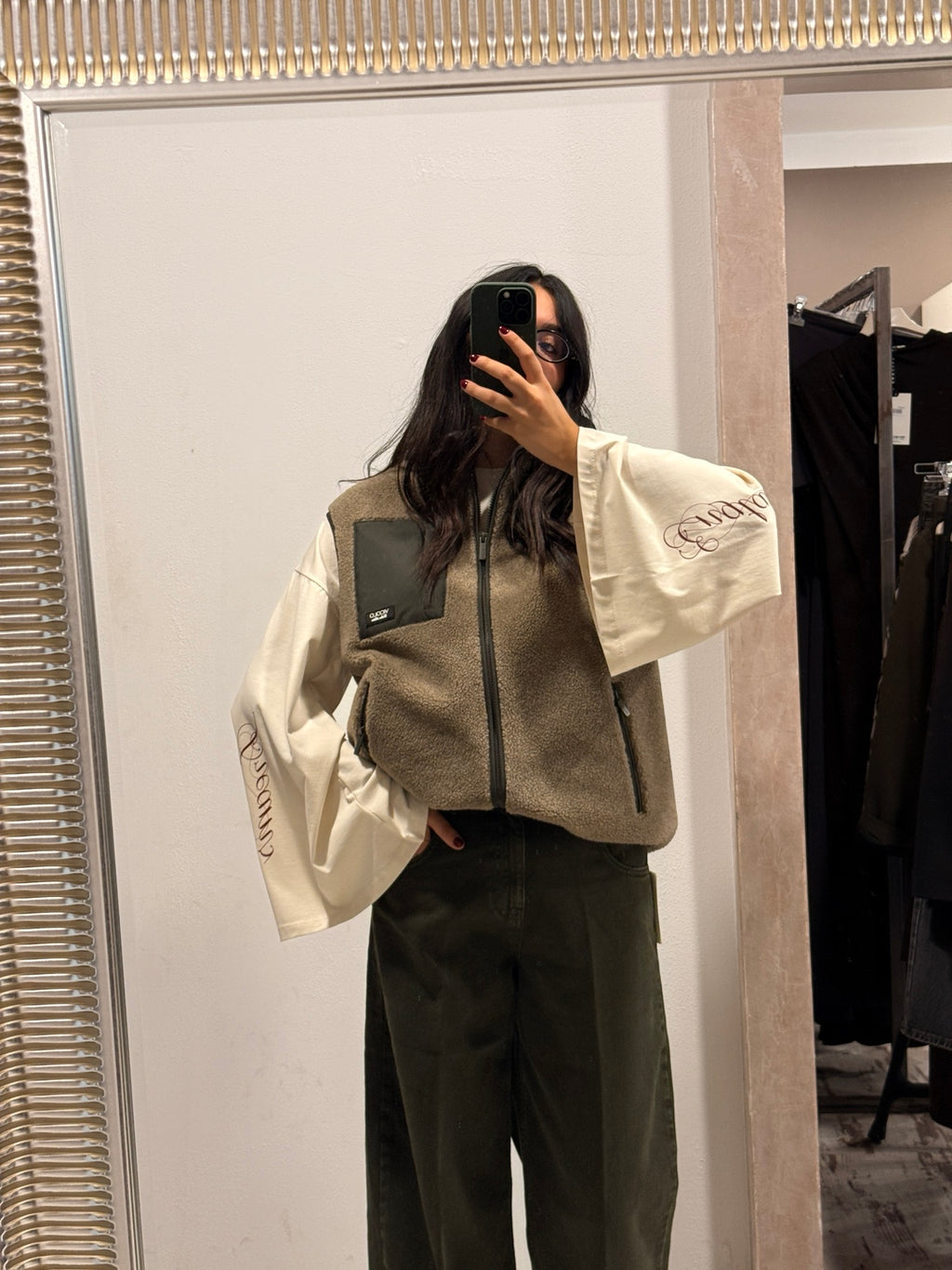 Gilet tessuto teddy ViCOLO