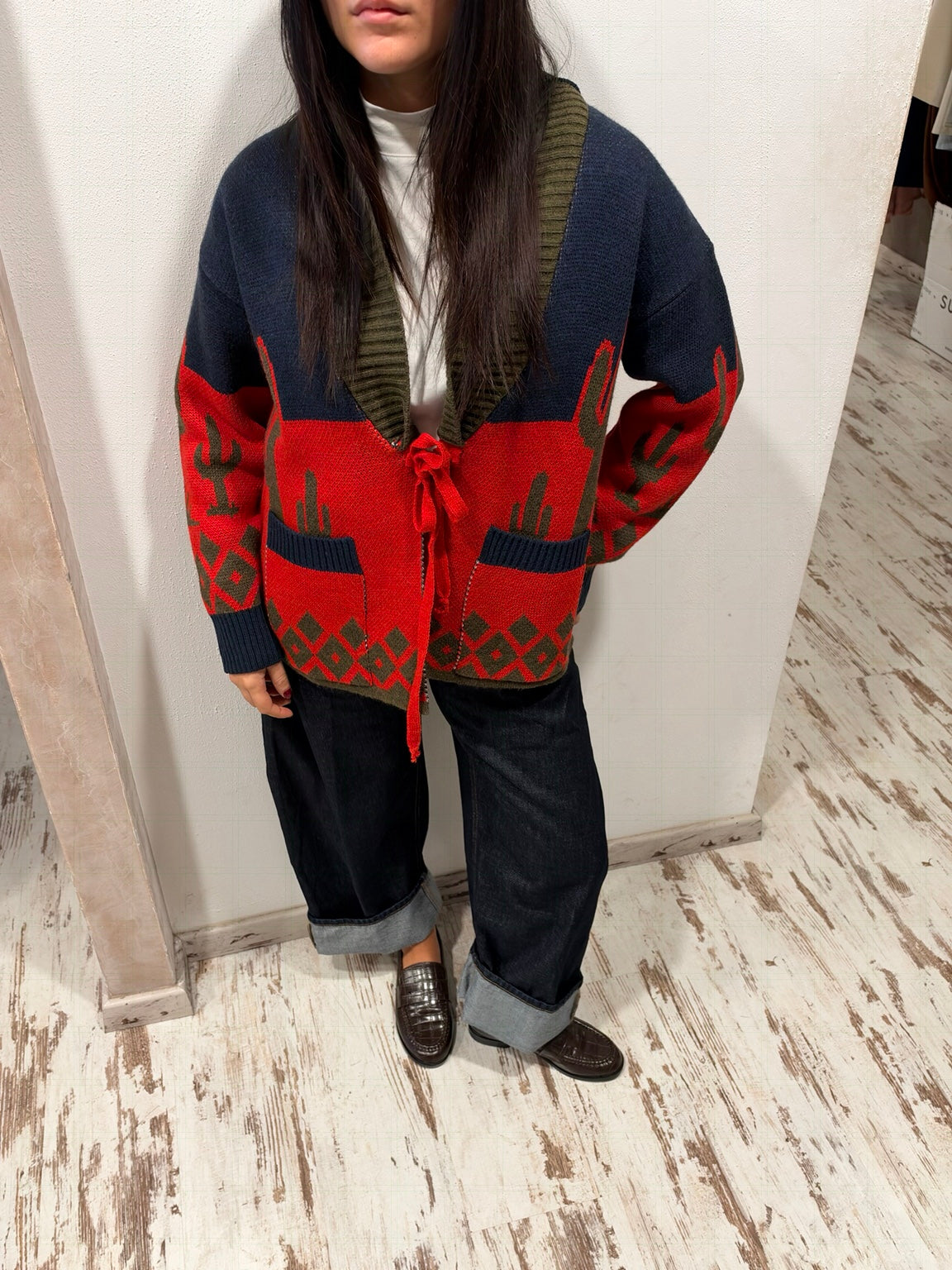 Cardigan Vicolo vista frontale